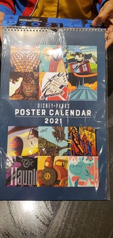 Disney Parks Poster Calendar