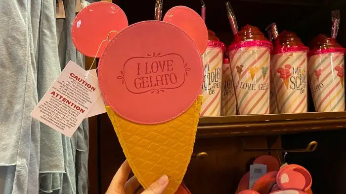 New Mickey Gelato Bag Scoops Up Style At Epcot's Italy Pavilion