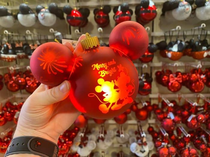Light-up Mickey Ornament