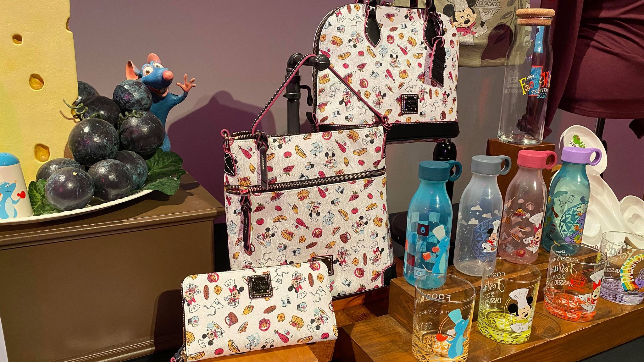 New Epcot Food and Wine Dooney And Bourke Collection