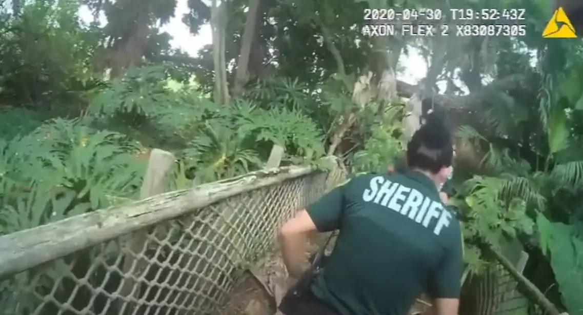 Officer cam footage of man who trespassed on Disney’s Discovery Island