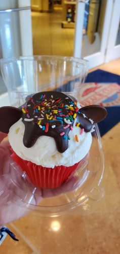 Mickey Sundae Cupcake