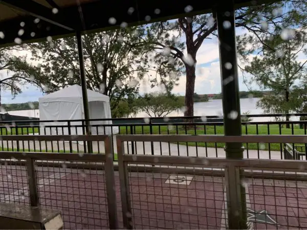 Construction continues on walkway between Grand Floridian Resort and Magic Kingdom