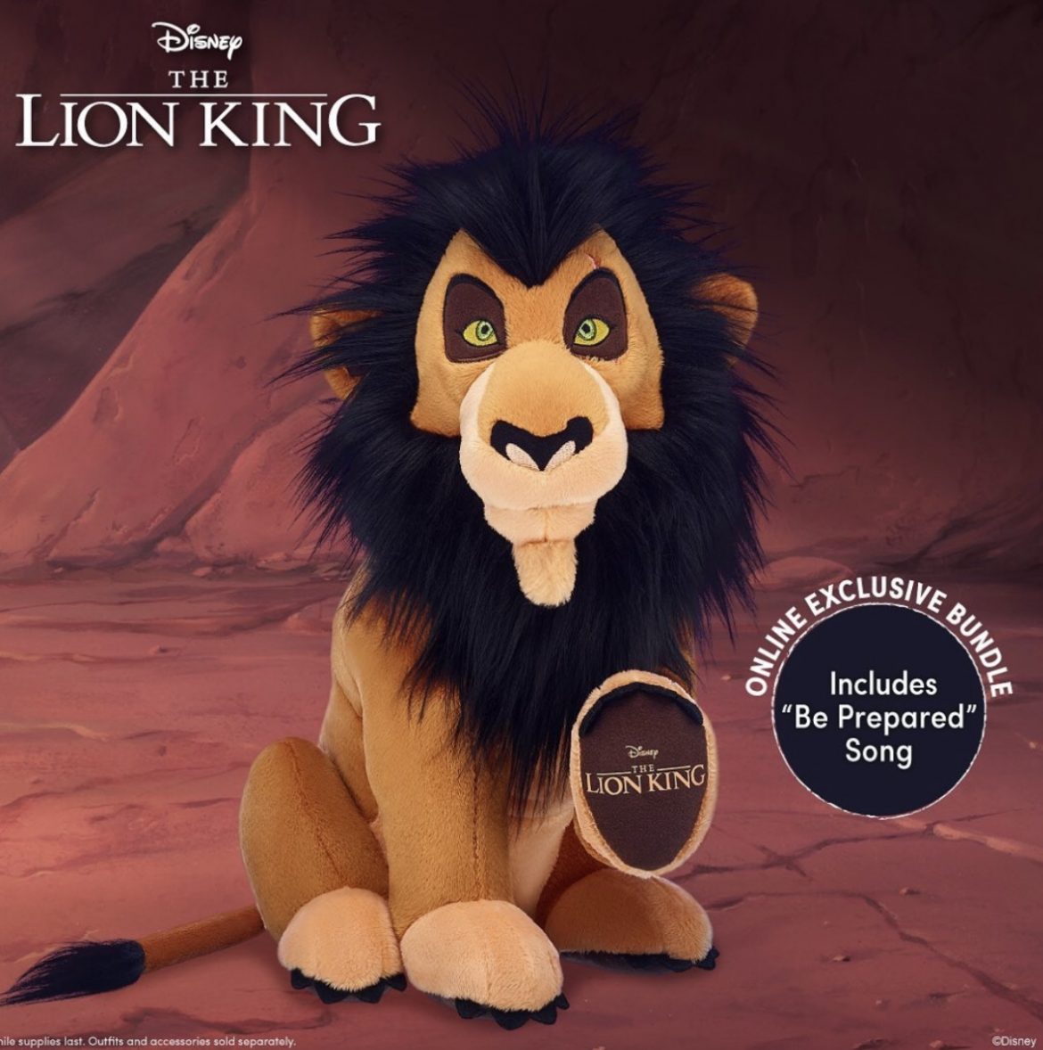 New Scar Collector’s Item coming to Build a Bear