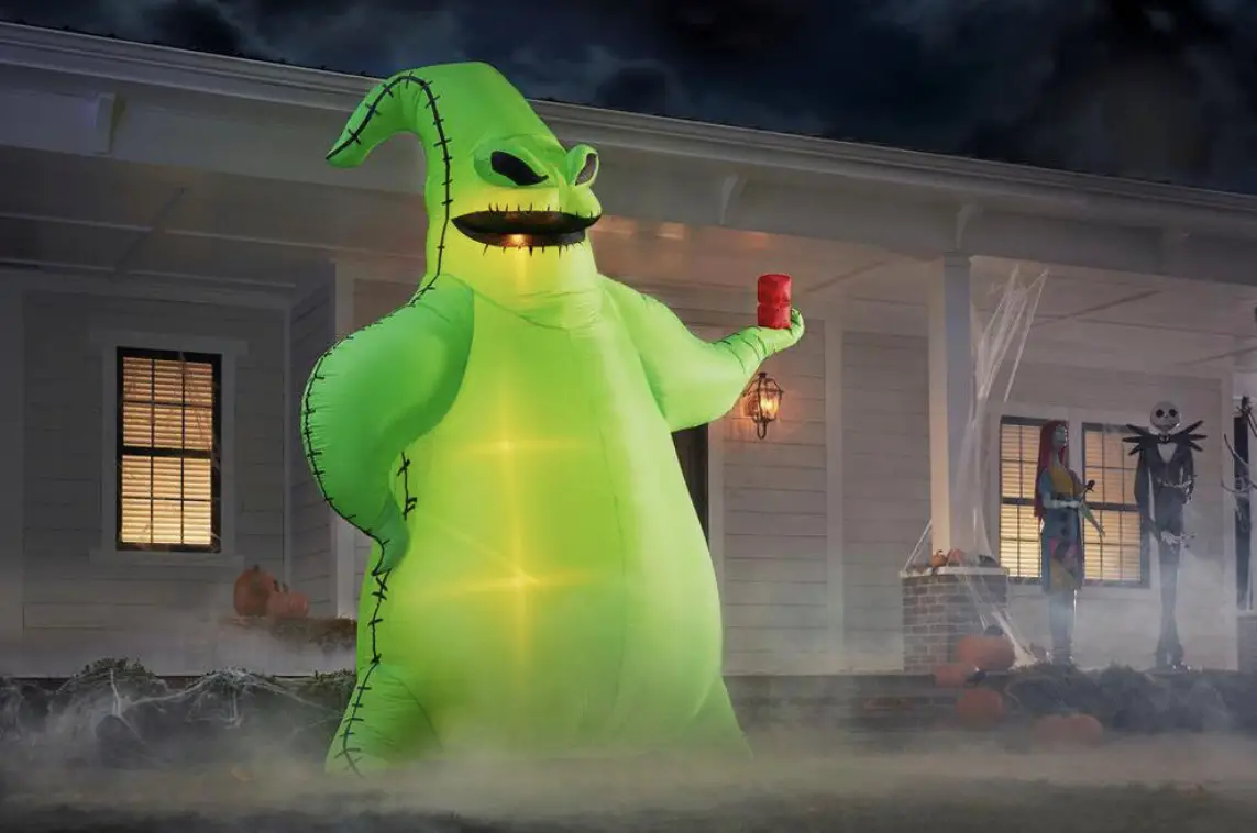 Home Depot is selling a 10′ Oogie Boogie Halloween display