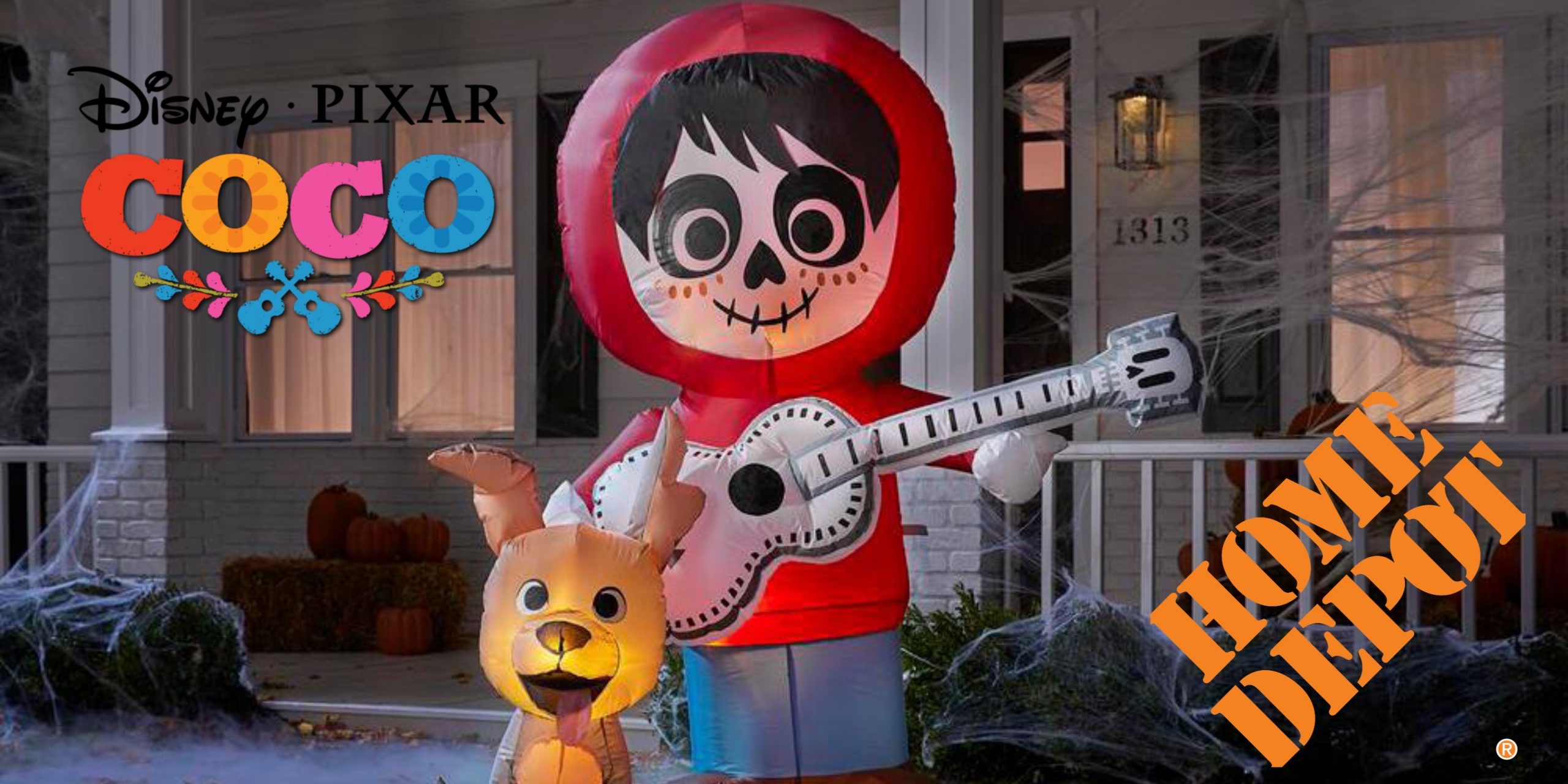 ‘Coco’ Themed Inflatable Now Available at The Home Depot in Time for Halloween