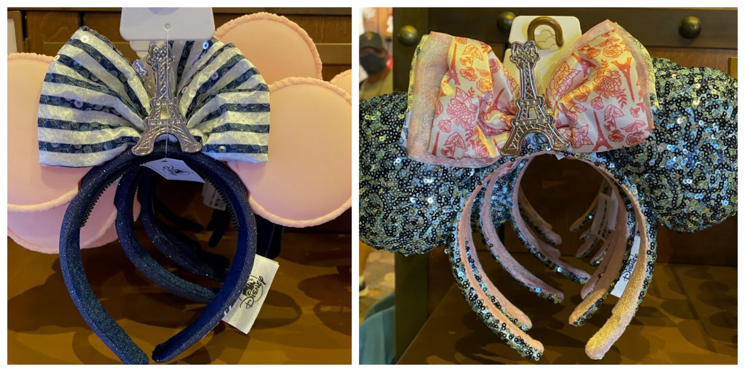 Epcot’s France Pavilion releases French Macaron & Sequined Eiffel Tower Minnie Ear Headbands