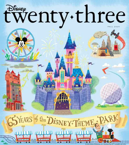 D23 Celebrates 65 Years of Disneyland with Collectible Issue