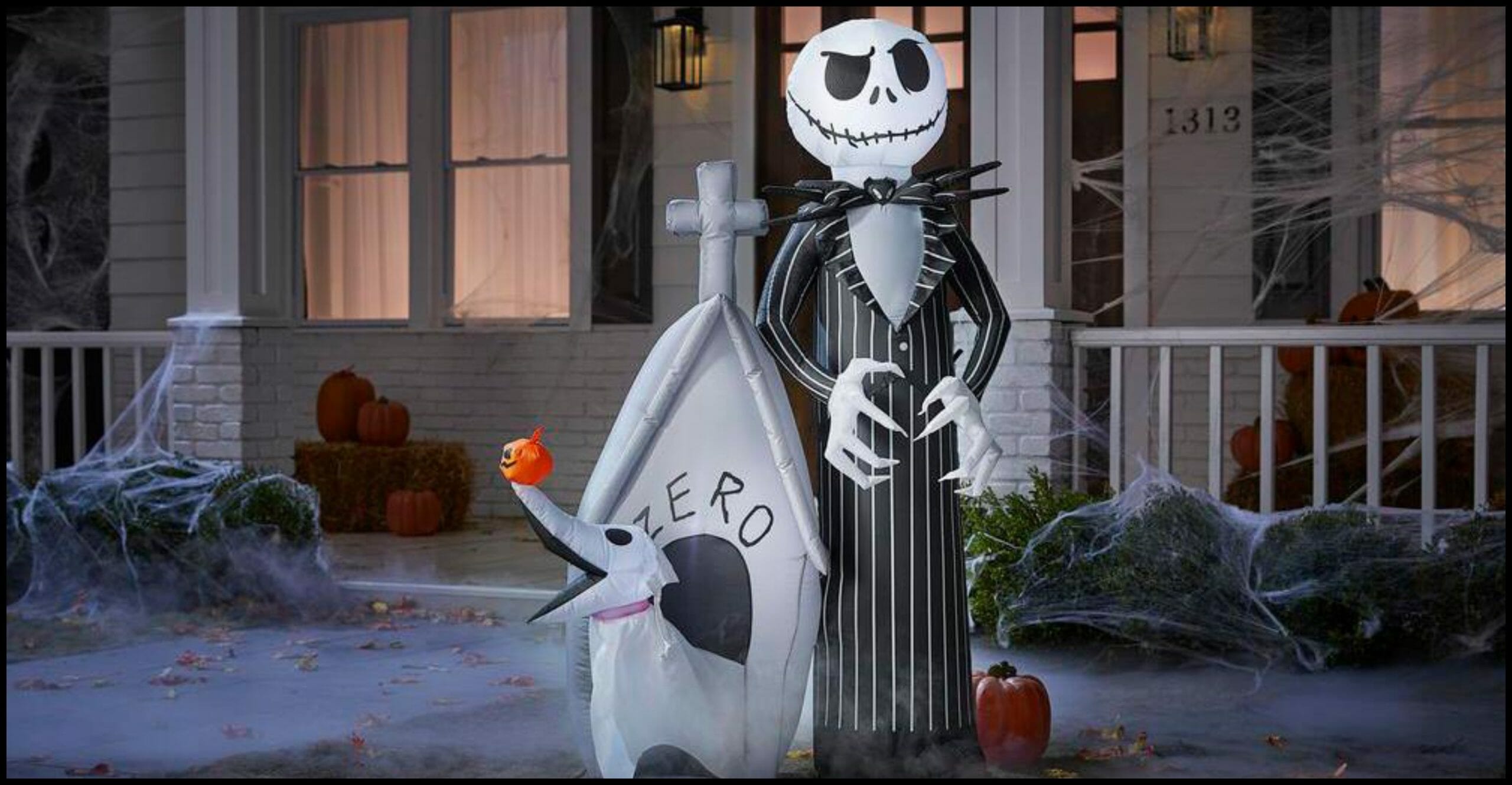 Home Depot Released a Jack Skellington and Zero Inflatable Just in Time for Halloween