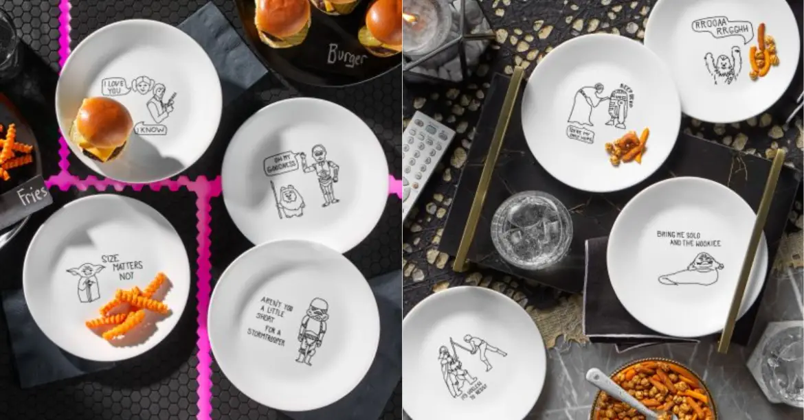 Corelle Star Wars Plates Bring The Force To Your Table