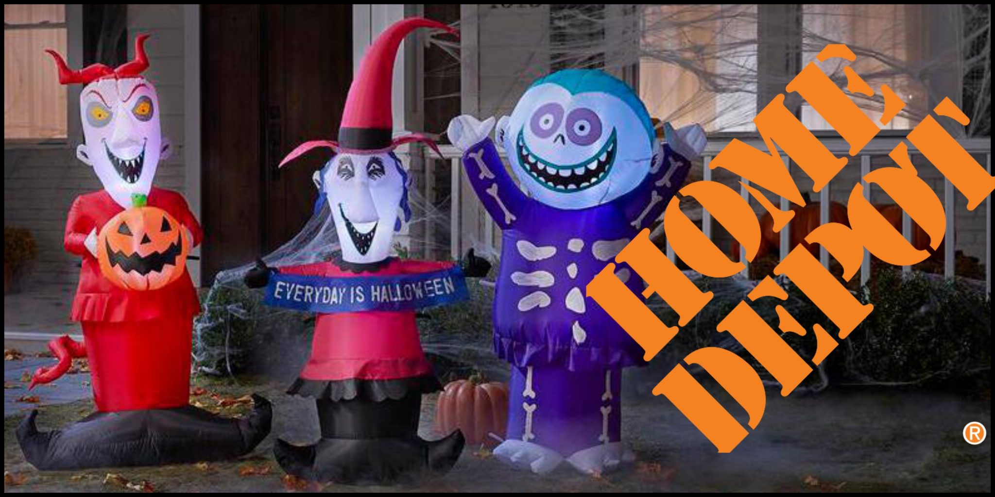 Home Depot Releases 'Nightmare Before Christmas' Inflatables for Halloween Chip and Company
