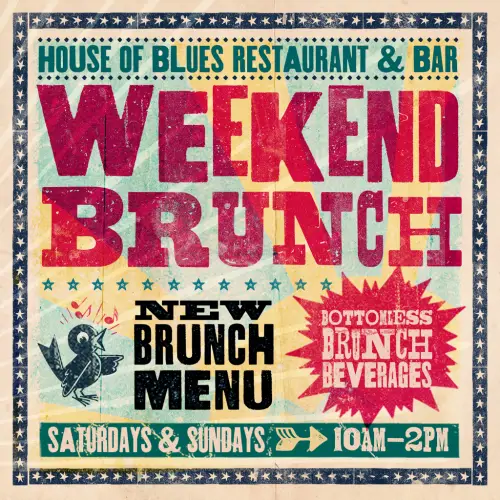 Weekend Brunch At House Of Blues Starting August 22nd!