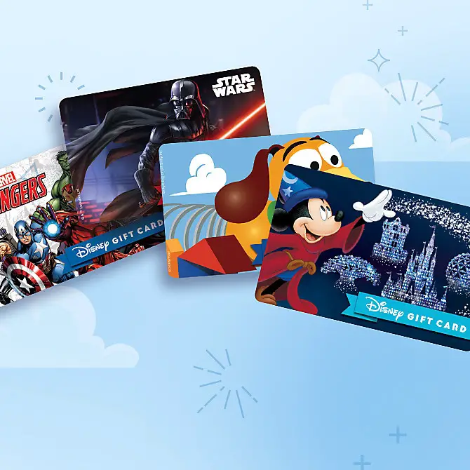 New Designs For ShopDisney Gift Cards!