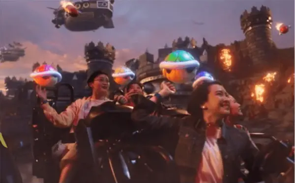 Accidental Preview of Mario Kart Attraction at Universal Japan