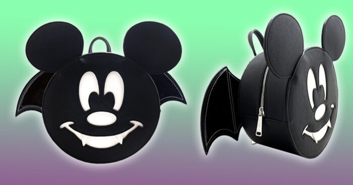 Mickey Bat Backpack From Loungefly Is Flying With Spooktacular Style