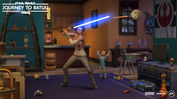 The Sims are blasting off to the Star Wars Planet of Batuu
