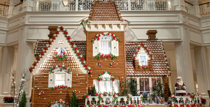 Christmas Trees and Gingerbread Displays