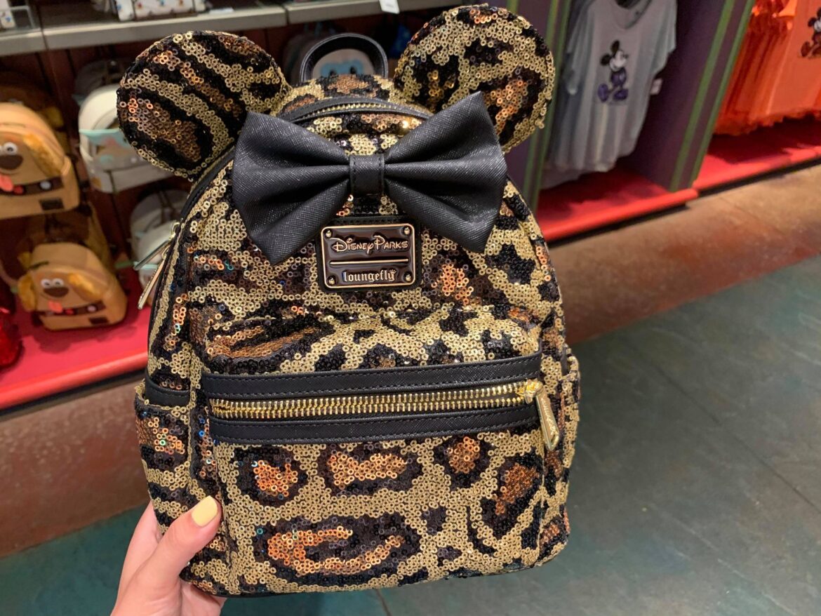 The Leopard Minnie Loungefly Backpack Is Roaring With Style