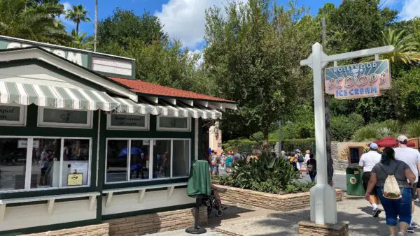 Hollywood Scoops Ice Cream reopens at Hollywood Studios!