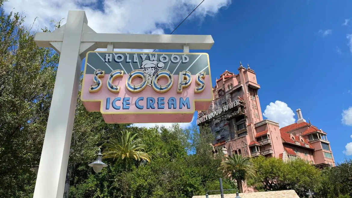 Hollywood Scoops Ice Cream reopens at Hollywood Studios!