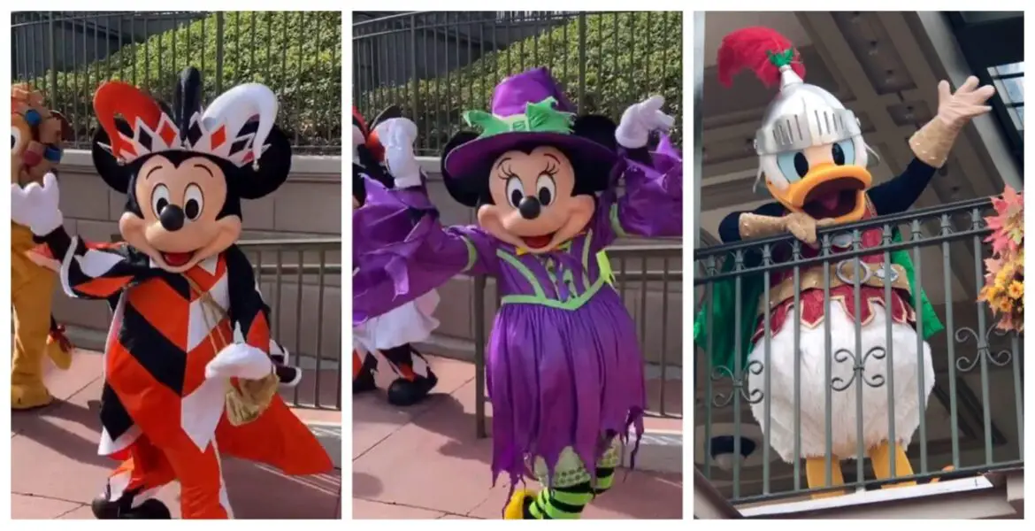 Disney Characters sporting new outfits for Halloween