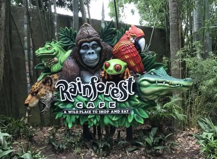 New Permit filed for work on Rainforest Cafe in the Animal Kingdom