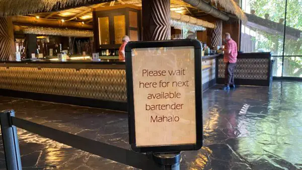 Tambu Lounge Reopens at Disney’s Polynesian Resort