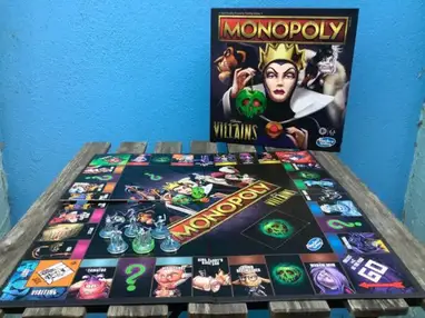 Monopoly Disney Villains a book by Hasbro