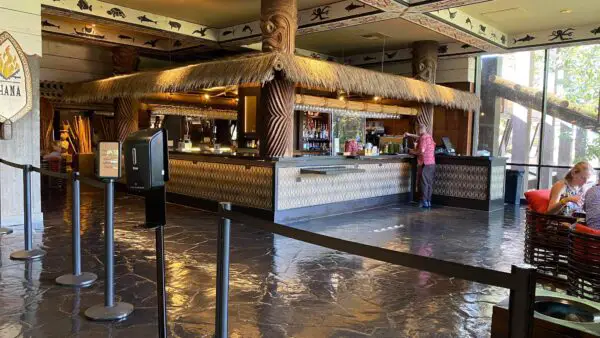 Tambu Lounge Reopens at Disney’s Polynesian Resort