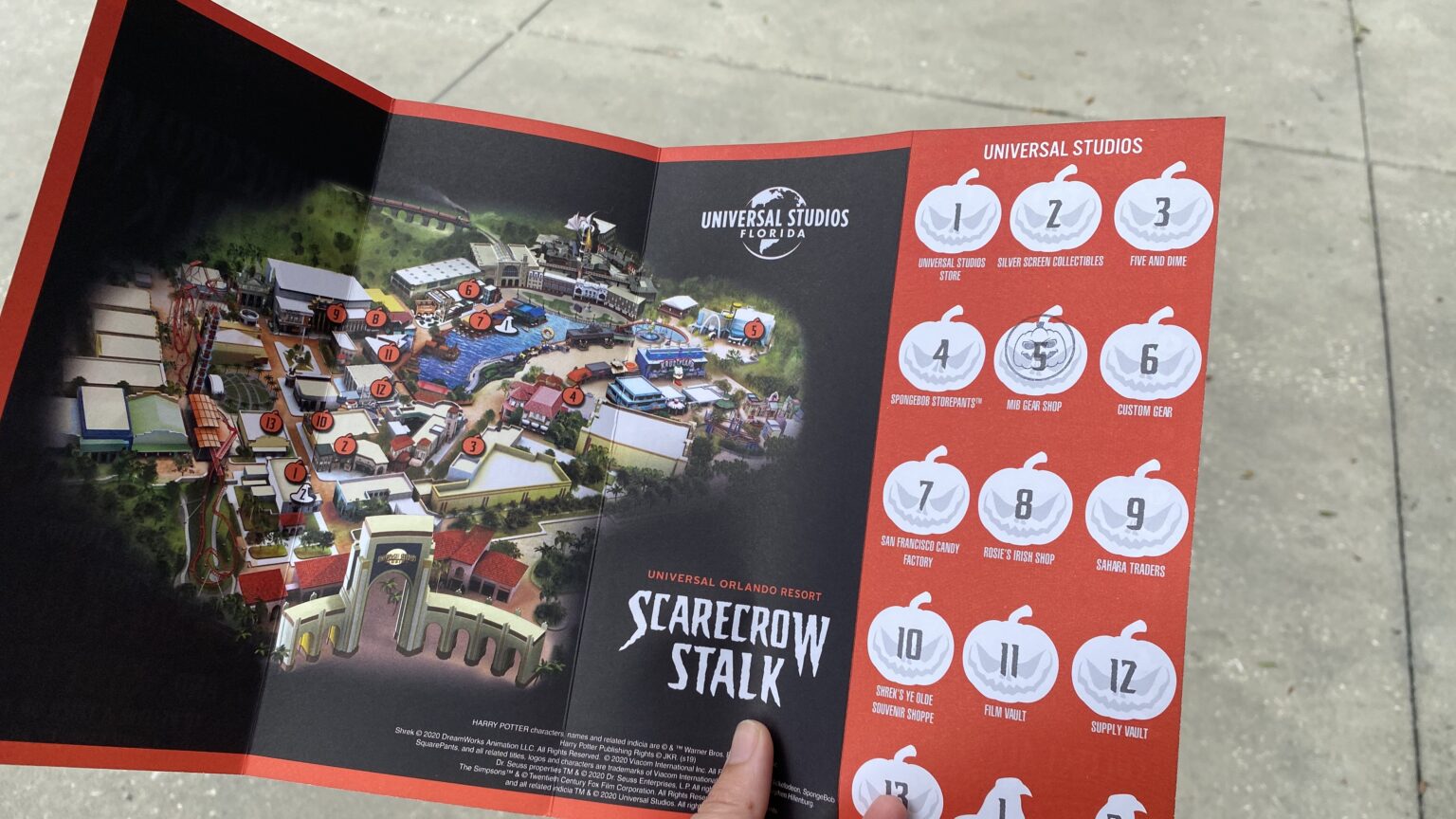 Trick-or-Treat at Universal Studios with the Scarecrow Stalk Scavenger ...