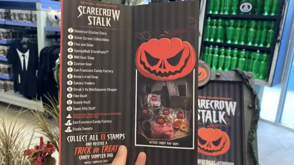 Trick-or-Treat at Universal Studios with the Scarecrow Stalk Scavenger Hunt