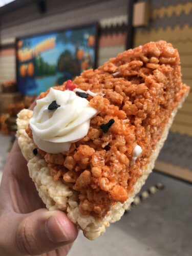 Try a Slice of This Pumpkin Pie Rice Krispie Treat