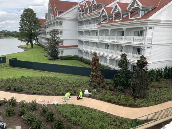 Bridge from Grand Floridian to Magic Kingdom Almost Complete