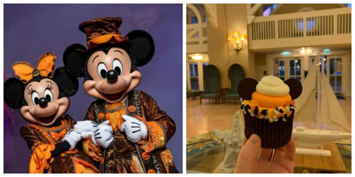 Halloween Mickey Mouse Cupcake is Spooktacular