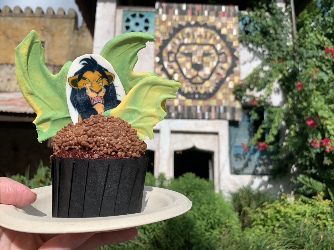 Be prepared for the Scar Cupcake at Disney’s Animal Kingdom