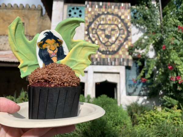 Be prepared for the Scar Cupcake at Disney's Animal Kingdom