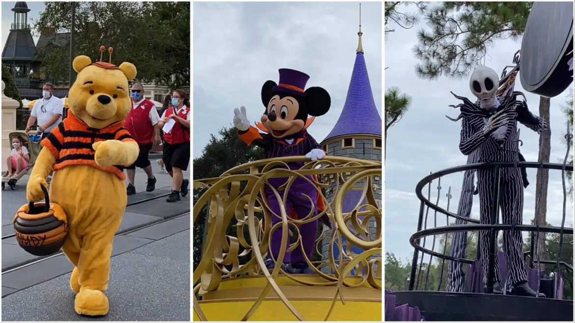 Disney Characters Come Out To Play In The Magic Kingdom For Fall!