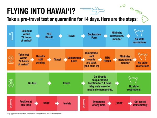 Hawaii tourism returning for those who test negative for COVID-19 on Oct 15th