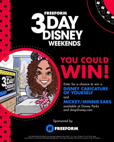 Freeform to Host '3-Day Disney Weekends' All Through September