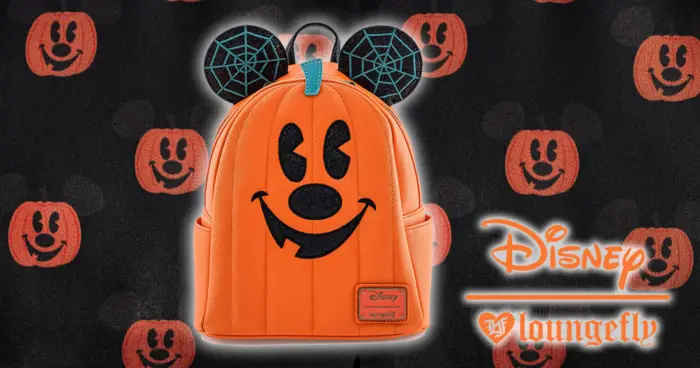Pumpkin Mickey Loungefly Backpack Has Cute 'N Spooky Vibes