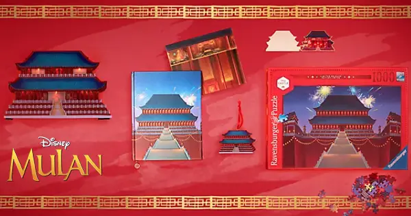 Mulan Disney Castle Collection Featuring The Imperial Palace