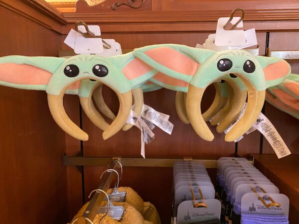 Adorable New Baby Yoda Headbands Now Available At Walt Disney World
