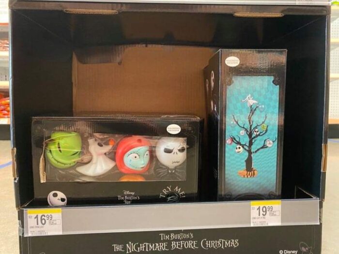 Nightmare before Christmas collection now available at Walgreens Chip