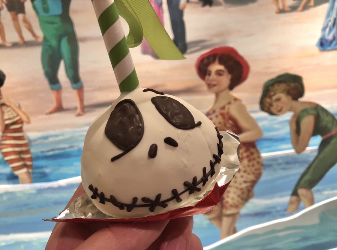 Jack Skellington Pumpkin Cake Pop at Disney’s Grand Floridian
