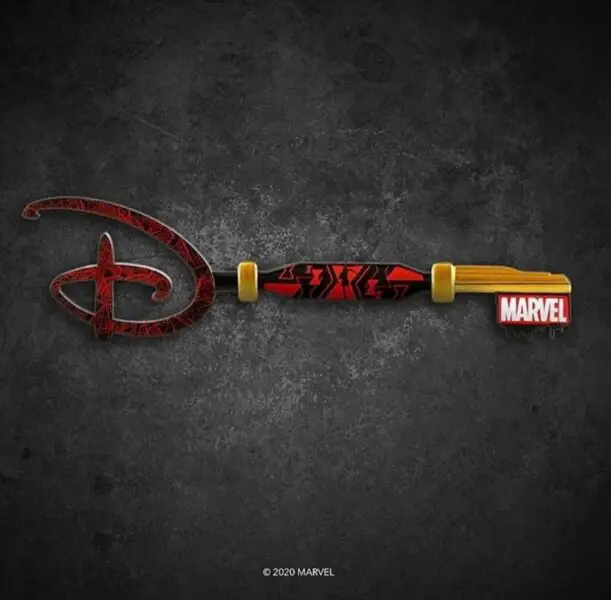Black Widow Disney Key