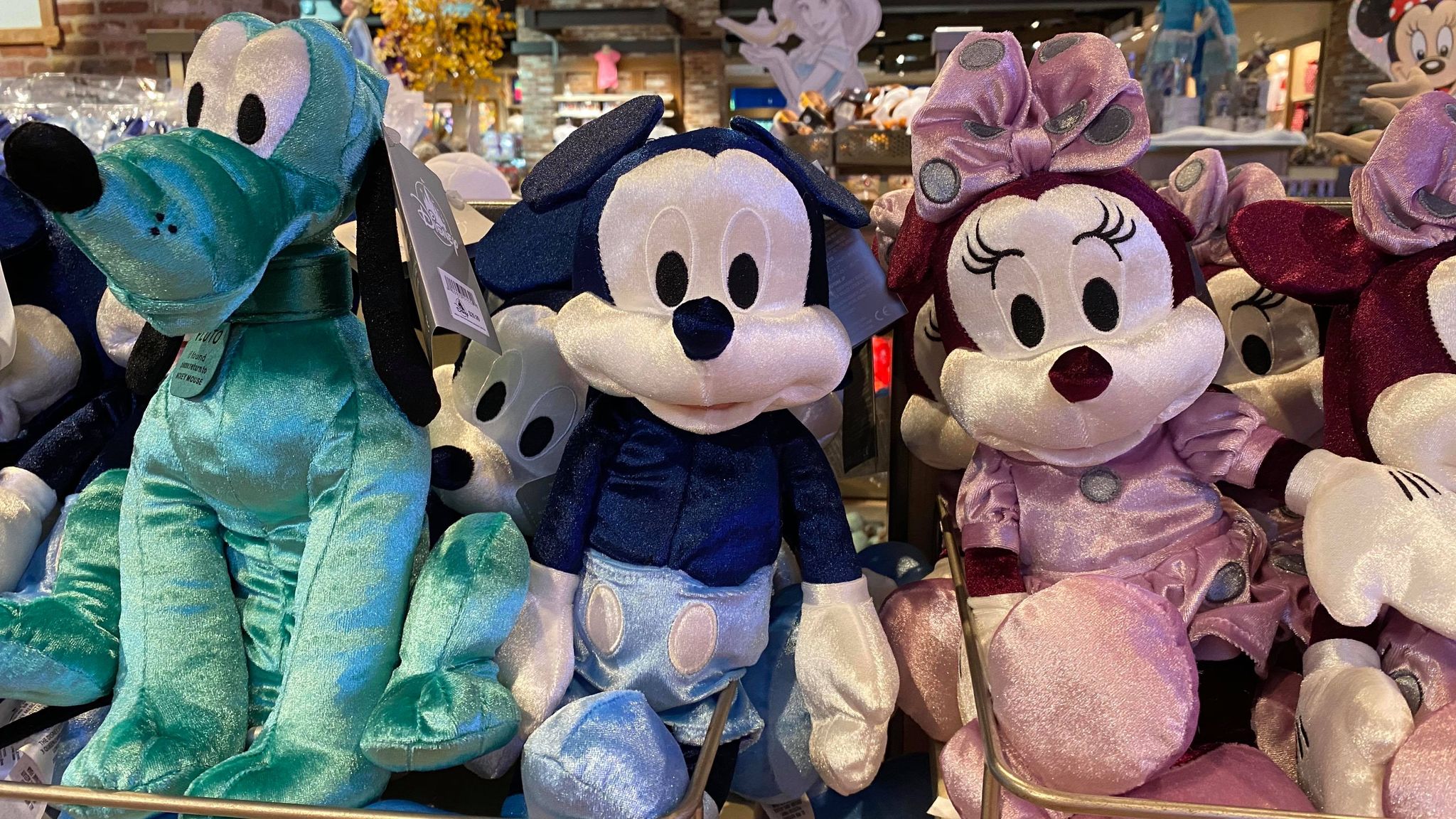 disney christmas soft toys