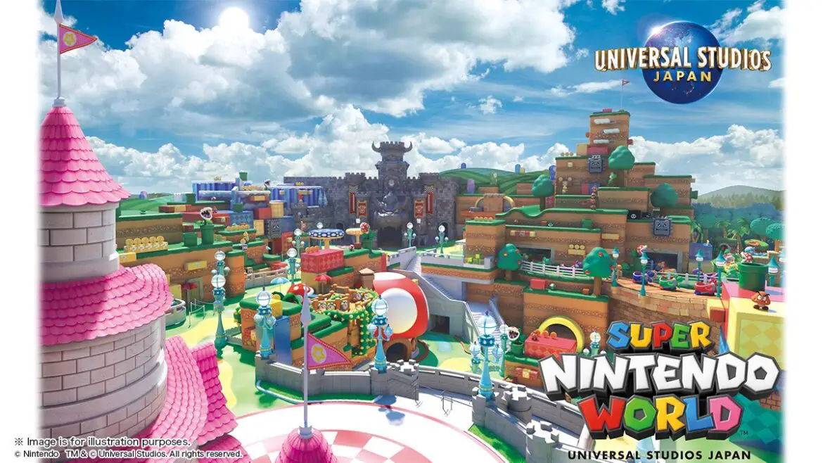 First Look at Super Nintendo World coming to Universal Studios Japan