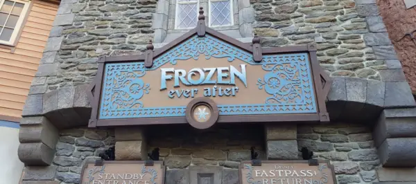 Frozen Ever After will be closing for short refurbishment in November
