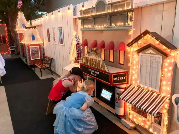 Grandfather Builds His Own "Disneyland" in His Back Yard