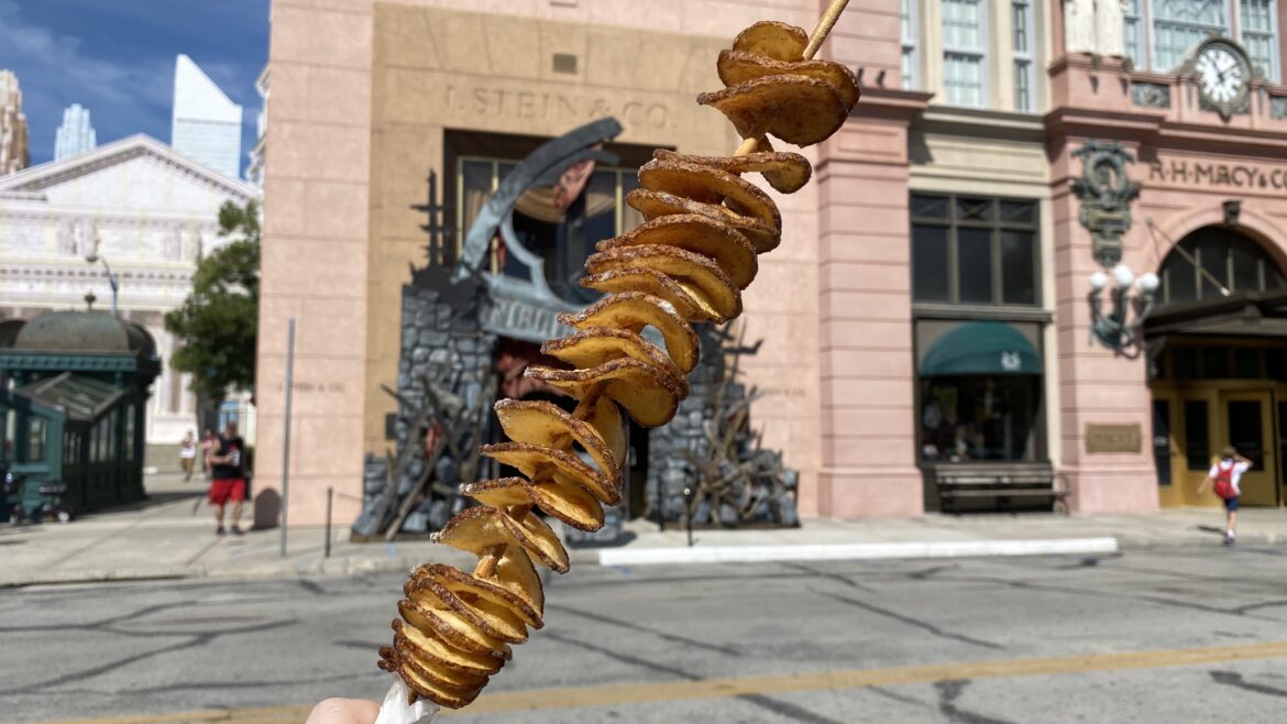 Try the Twisted Tater at Universal Orlando
